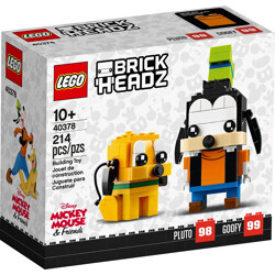 Lego 40378 BrickHeadz: Pluto and Goofy