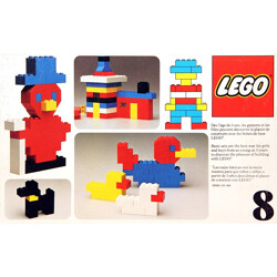 Lego 8 Basic Building Set, 3 plus