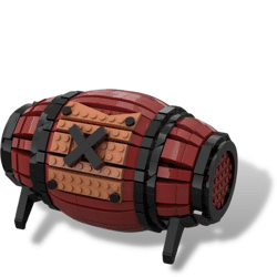 MOC-70542 Gunpowder Barrel