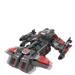 Small Angle JD025 StarCraft Future Battleship Battlecruiser