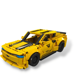 Mould King 15081 Bumblebee Pull Back Car