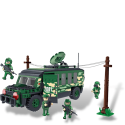 COGO 17011 Building Dreams of China Airlines: PLA Special Forces Command Combat Vehicle