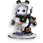 WEKKI 506503 Panda Astronaut