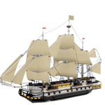 Reobrix 66048 Endeavour Sailing Ship