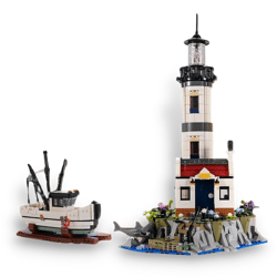 YEGG 92207 Lighthouse Shrimp Boat