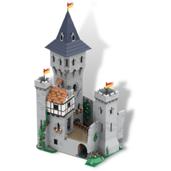 MOC-142666 Keep And Low Courtyard