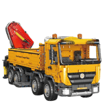 Mould King 17050 Actros Self-Loading Crane With Motor