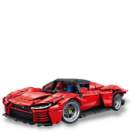 KUYU MOXING KY7070 Red Ferrari SP3 Super Car