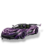 GULY 10617 Purple Plating MKLUN-P1 GTR Sports Car With Motor
