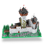 MOC-65340 Burg Falkenstein Medieval Castle in Carinthia Austrian Alps