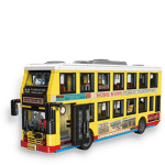 ZHEGAO 991009 Nostalgic Classic Bus