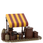 MOC-78676 Medieval Village Well