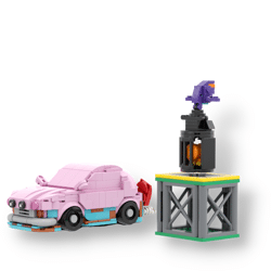 MOC-89424 Kirby and the Forgotten Land Car Mouth