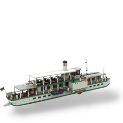MOC-79027 Saxony Steam-Ship