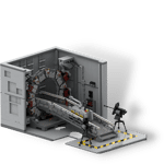 MOC-89446 Movie Space Travel Scenes Diorama Kit