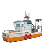 MouldKing 10083 Fishing Boat