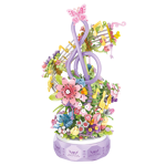 SEMBO 611096 Music Box Simulation Flower Model