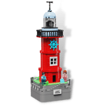 Qiao Le Tong 8811 Glowing Lighthouse Music Box Red