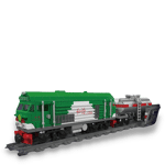 Mould King 12026 HXN 3 Diesel Locomotive With Motor