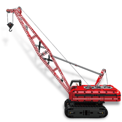 Mould King 15070 Motor Red Crawler Crane