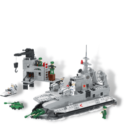 COGO 17015 Dreaming of China Airlines: Type 12322 Bison-class Air Cushion Landing Craft