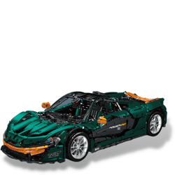 MOULD KING 13091 Green McLaren P1 Hypercar Sports Car