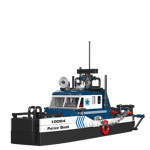 MouldKing 10084 Police Boat