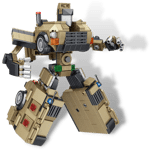 Panlos 659012 City Hero: Armored Vehicle Mech