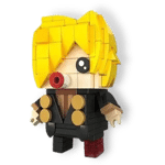 HSANHE 11001-4 One Piece Brickhead Winsmoke Sanji