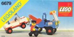 Lego 6679-2 Exxon Rescue Trailer