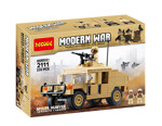 DECOOL / JiSi 2111 Modern warfare: M1025 Hummer armed vehicle