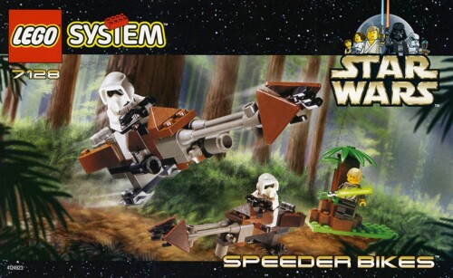 Lego 7128 Empire Reconnaissance Locomotive