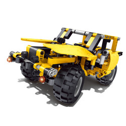 QIZHILE 6042 Storm Yamorphous Vehicle: Yellow Off-Road Vehicle
