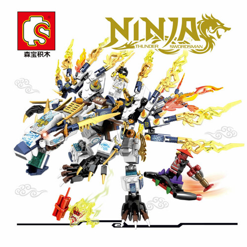 SY S8503 Ninjago: Windy St. Pterosaur Ninja Dragon