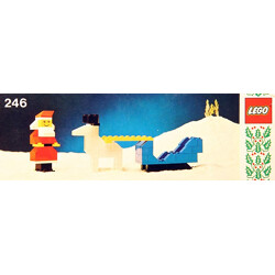 Lego 246-2 Santa Claus and Sleigh