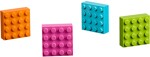 Lego 853915 4x4 Brick Refrigerator Sticker