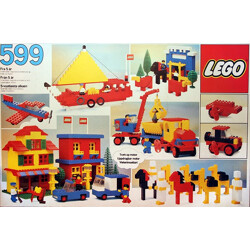 Lego 599 Basic Building Set, 5 plus