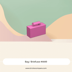 Bag / Briefcase #4449 - 221-Dark Pink