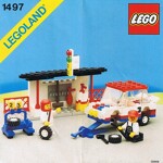 Lego 1497 Pitstop and Crew