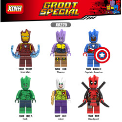 XINH 1004 6 minifigures: Grout Tree