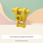 Torso Mechanical, Battle Droid #30375  - 24-Yellow