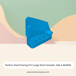 Technic Panel Fairing #13 Large Short Smooth, Side A #64394 - 321-Dark Azure