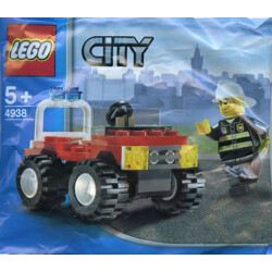 Lego 4938 Fire: Four-wheel drive fire engine