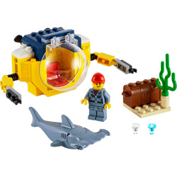 Lego 60263 Mini Submarine and Hammerhead Shark