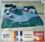 Lego 271-3 Mini-House with Vehicles