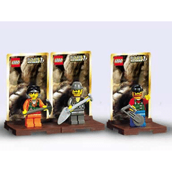 Lego 3348 Rock Raiders: Three Minifig Pack - Rock Raiders #2