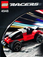 Lego 4948 Small turbine: Red Racing Cars