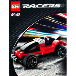 Lego 4948 Small turbine: Red Racing Cars