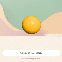 Ball Joint 10.2mm #32474 - 191-Bright Light Orange