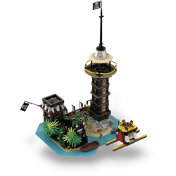 MOC-41424 Parley at the Lighthouse Fortress